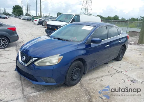 2016 Nissan Sentra Sv из США, поврежденный, VIN 3N1AB7AP3GY210288